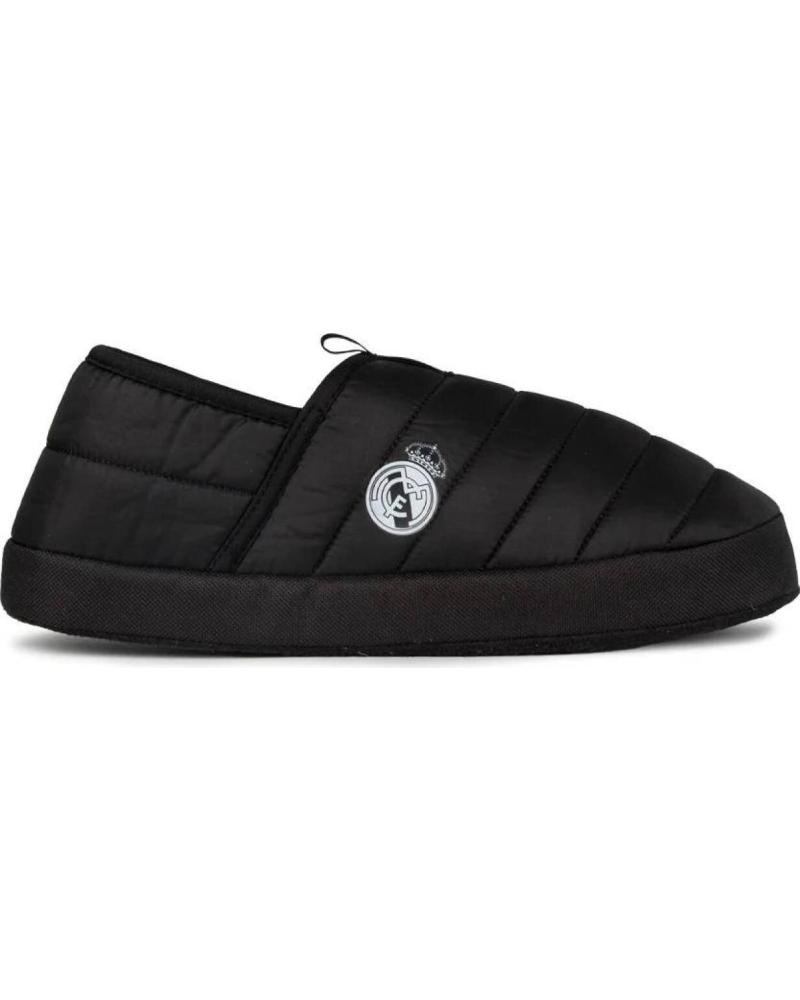 Deportivas de Hombre MARPEN ZAPATILLAS REAL MADRID CF OFICIALES TEMPORADA 24-25 ACOLCHAD NEGRO