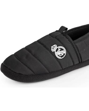 Deportivas de Hombre MARPEN ZAPATILLAS REAL MADRID CF OFICIALES TEMPORADA 24-25 ACOLCHAD NEGRO