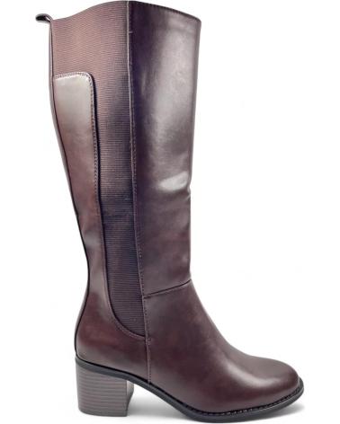 Botas de Mulher TIMBOS BOTA TACON DE MUJER MARRON 130997 MARRóN