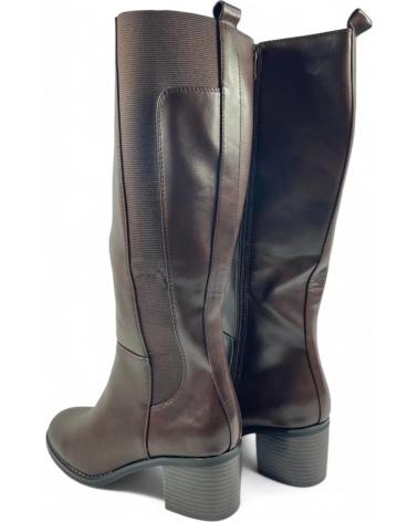 Stivali per Donna TIMBOS BOTA TACON DE MUJER MARRON 130997 MARRóN