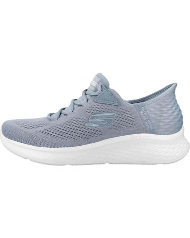 Woman shoes SKECHERS SLIP-INS SKECH-LITE AZUL