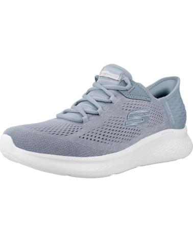 Woman shoes SKECHERS SLIP-INS SKECH-LITE AZUL