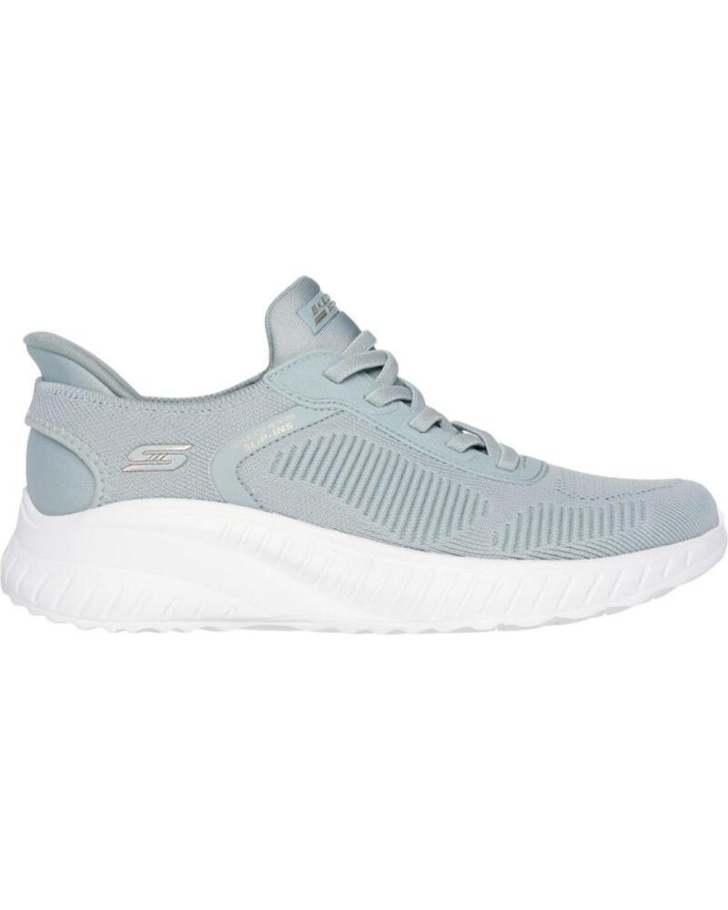 SKECHERS ZAPATILLA DEPORTIVA 117497 COLOR AZUL SALVIA