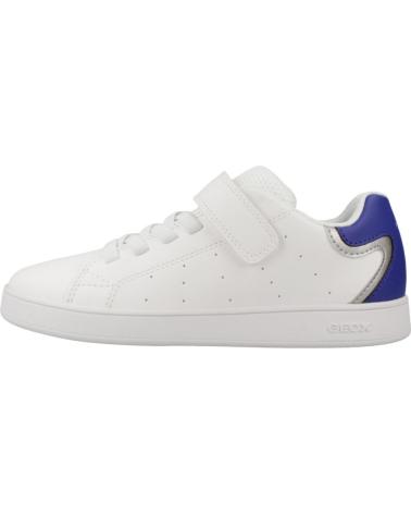 GEOX ZAPATILLAS NINO MODELO J ECLYPER B COLOR BLANCO C1Z4R