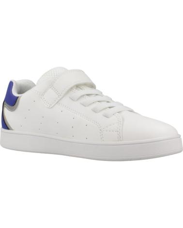 GEOX ZAPATILLAS NINO MODELO J ECLYPER B COLOR BLANCO C1Z4R