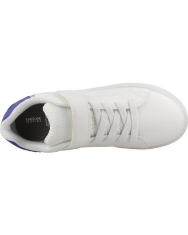 GEOX ZAPATILLAS NINO MODELO J ECLYPER B COLOR BLANCO C1Z4R