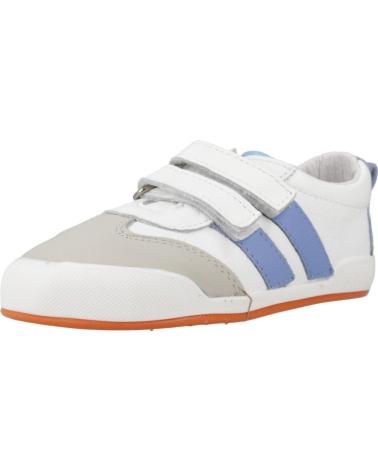 Sportif pour Fille et Garçon BLANDITOS ZAPATILLAS NINO MODELO MILANBD COLOR BLANCO AZLN25