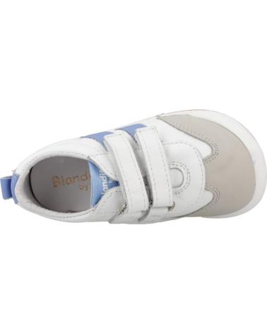 Sportif pour Fille et Garçon BLANDITOS ZAPATILLAS NINO MODELO MILANBD COLOR BLANCO AZLN25