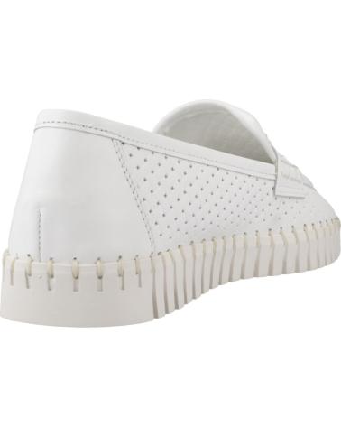 Mocassini per Donna CARMELA MOCASINES MUJER MODELO 162303C COLOR BLANCO