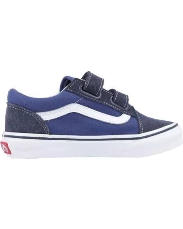 Sneaker für Junge VANS OFF THE WALL OLD SKOOL V KINDER BLAU VN000VHENWD1 NVYWHT