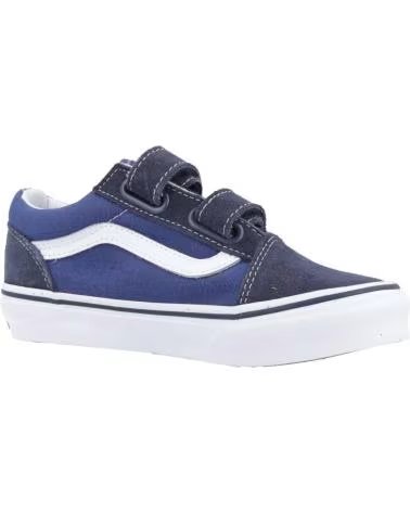 Sneaker für Junge VANS OFF THE WALL OLD SKOOL V KINDER BLAU VN000VHENWD1 NVYWHT