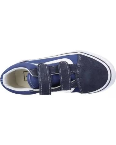 Sneaker für Junge VANS OFF THE WALL OLD SKOOL V KINDER BLAU VN000VHENWD1 NVYWHT