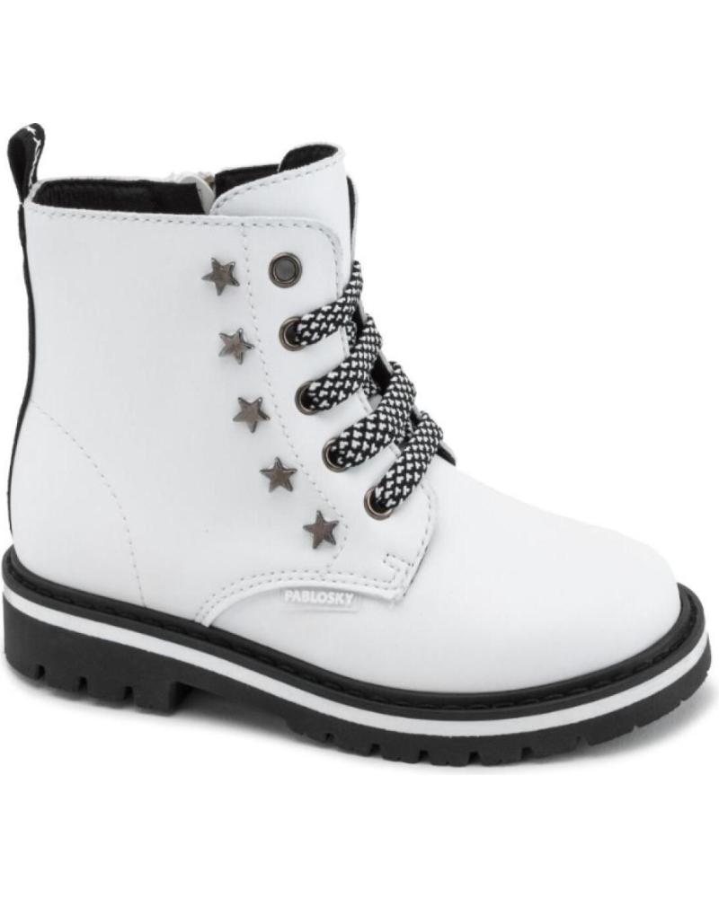 Bottes pour Fille pablosky BOTIN 414205 BLANCO