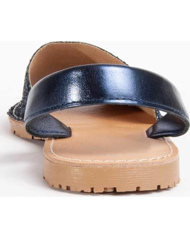 Sandalias de Mujer PURAPIEL IBIZEN3 BLUE