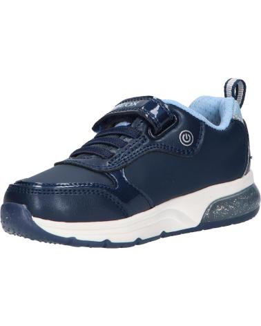 Scarpe sport per Bambina e Bambino GEOX J168VB 004KN C4231 NAVY-SKY