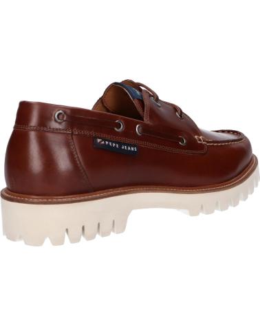 Schuhe für Herren PEPE JEANS PMS10294 TRUCKER DECK LTH 878BROWN