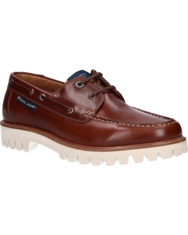 Schuhe für Herren PEPE JEANS PMS10294 TRUCKER DECK LTH 878BROWN