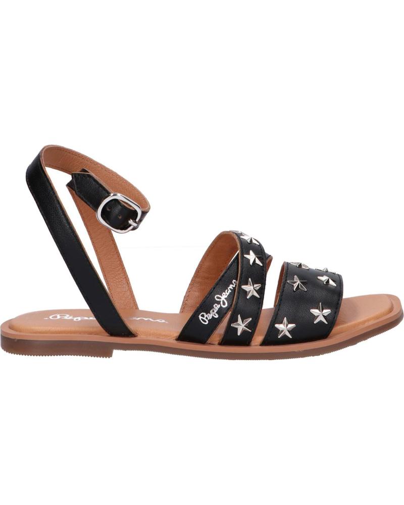 Woman and girl and boy Sandals PEPE JEANS PGS90176 IRMA STUDS 999BLACK