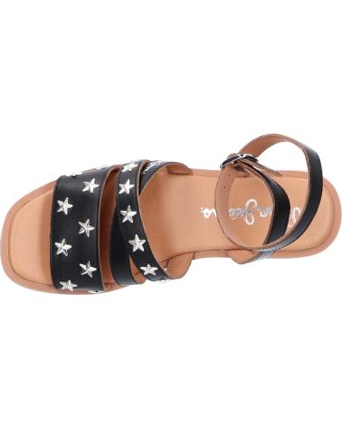 Woman and girl and boy Sandals PEPE JEANS PGS90176 IRMA STUDS 999BLACK
