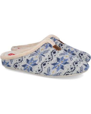 Pantofole per Donna L&R SHOES LR SHOES 36-191 ZAPATILLASDE CASA PARA MUJER JEANS