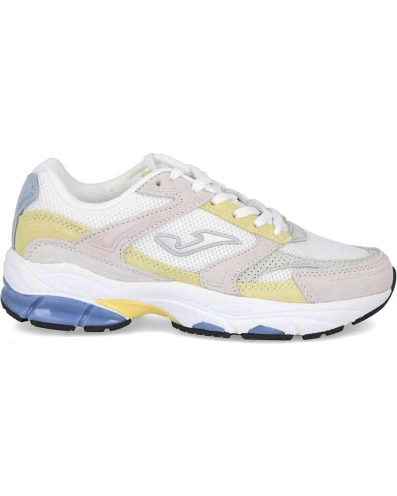 Sportivo per Donna JOMA CR111-LADY-2509 ZAPATILLAS DEPORTIVAS DE MUJER BLANCO-AMARILLO