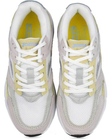 Sportivo per Donna JOMA CR111-LADY-2509 ZAPATILLAS DEPORTIVAS DE MUJER BLANCO-AMARILLO