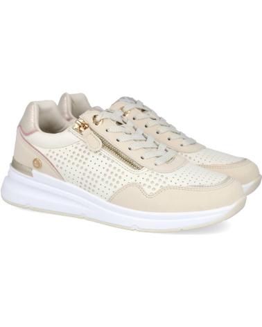 Sportivo per Donna XTI 143990 ZAPATILLAS DEPORTIVAS DE MUJER BEIGE