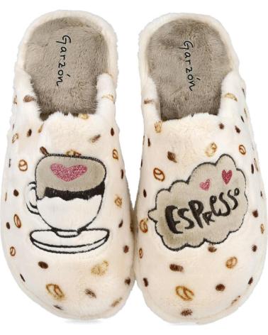 Pantofole per Donna GARZON P209-275 ZAPATILLAS DE CASA PARA MUJER ARENA