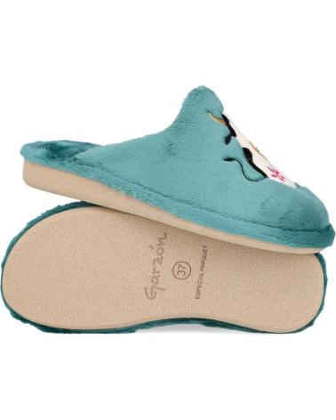 Pantofole per Donna GARZON P204-275 ZAPATILLAS DE CASA PARA MUJER OLIVA