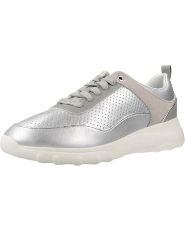 Sportivo per Donna GEOX ZAPATILLAS MUJER MODELO D ALLENIEE COLOR PLATA C0898