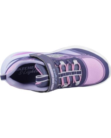 Sportivo per Bambina SKECHERS ZAPATILLAS NINA MODELO COSMIC GLOW COLOR VIOLETA NVMT