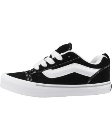 VANS KNU SKOOL BLACK WHITE SNEAKERS FOR KIDS BLCKWHT