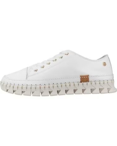 CARMELA WOMEN LEATHER SNEAKERS MODEL 162067C 10151-638128 WHITE BLANCO