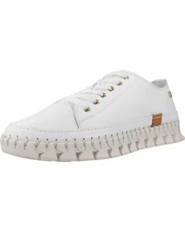 CARMELA WOMEN LEATHER SNEAKERS MODEL 162067C 10151-638128 WHITE BLANCO