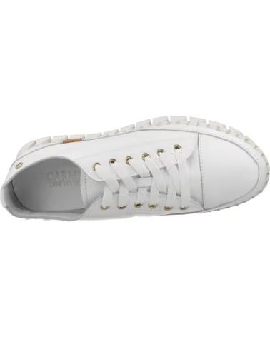 CARMELA WOMEN LEATHER SNEAKERS MODEL 162067C 10151-638128 WHITE BLANCO