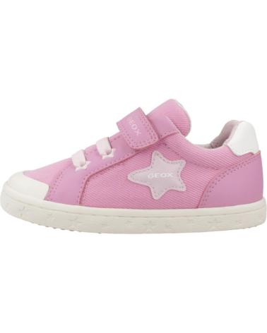 girl Trainers GEOX ZAPATILLAS NINA MODELO B GISLI GIRL COLOR ROSA C8006