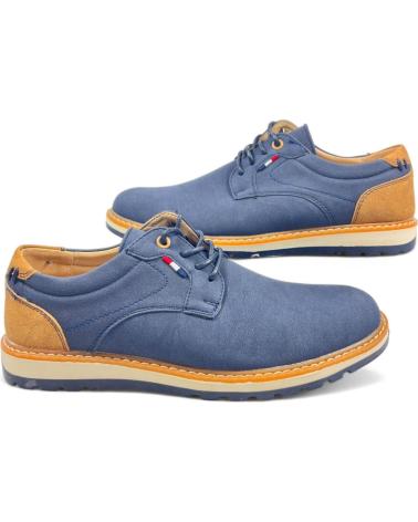 Sapatos de Homem TIMBOS ZAPATO VESTIR CASUAL DE HOMBRE MARINO 130835 AZUL