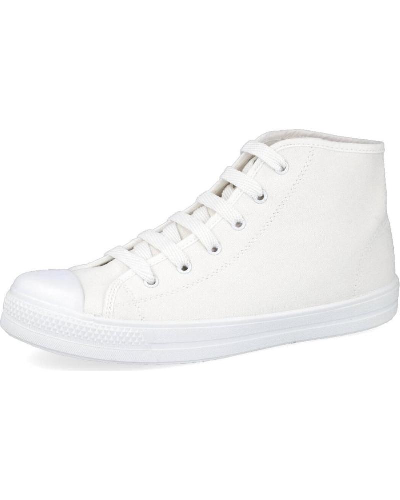 Bottines pour Femme et Homme L&R SHOES 0388 BOTAS LONA COSTALERO HOMBRE BLANCO