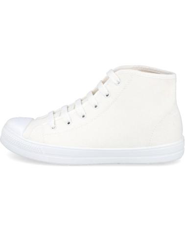 Bottines pour Femme et Homme L&R SHOES 0388 BOTAS LONA COSTALERO HOMBRE BLANCO