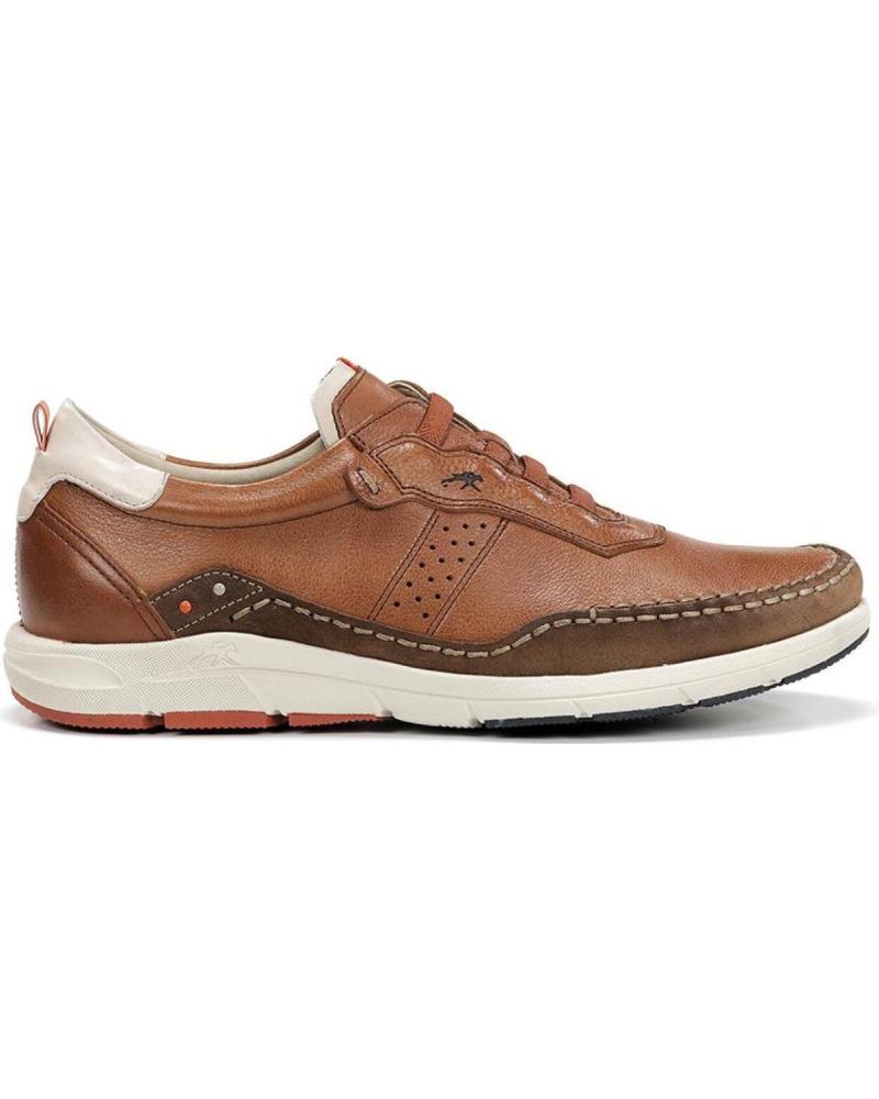 Schuhe für Herren FLUCHOS ZAPATOS KAI ELASTICOS CUERO DE MARRóN