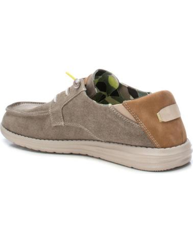 Nauticos per Uomo XTI NAUTICO DE LONA PARA HOMBRE 144046 COLOR BEIG BEIGE