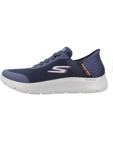 SKECHERS SLIP-INS GO WALK ARCH FIT FLEX NAVY SNEAKERS NVY