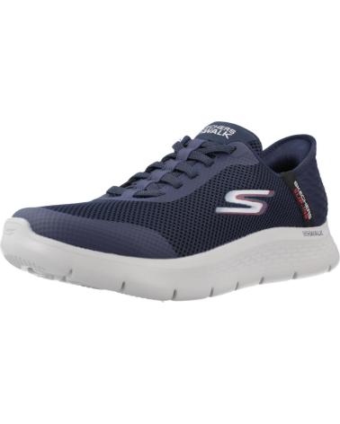 SKECHERS SLIP-INS GO WALK ARCH FIT FLEX NAVY SNEAKERS NVY