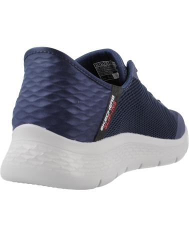 SKECHERS SLIP-INS GO WALK ARCH FIT FLEX NAVY SNEAKERS NVY