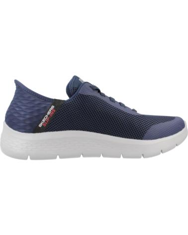 SKECHERS SLIP-INS GO WALK ARCH FIT FLEX NAVY SNEAKERS NVY