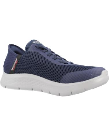 SKECHERS SLIP-INS GO WALK ARCH FIT FLEX NAVY SNEAKERS NVY