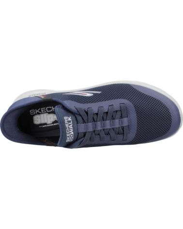 SKECHERS SLIP-INS GO WALK ARCH FIT FLEX NAVY SNEAKERS NVY