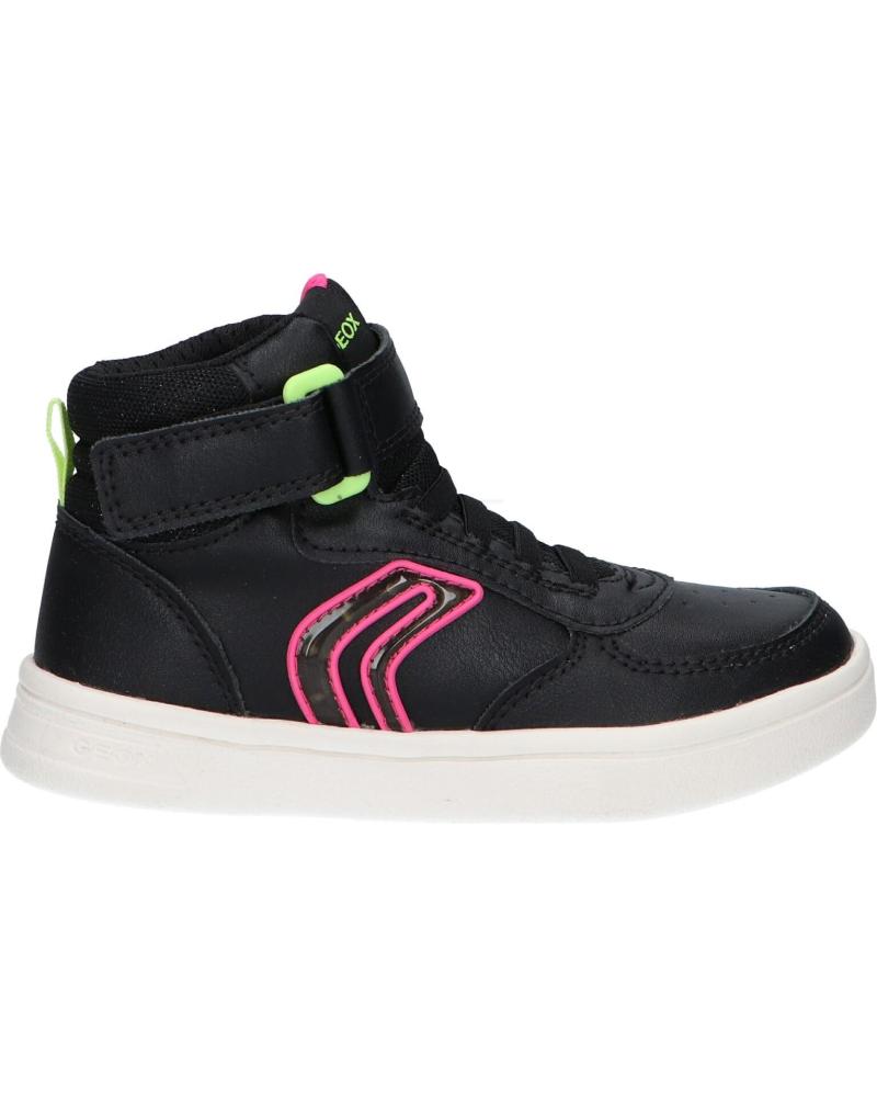 Sportif-De-Niña-GEOX-J-DJROCK-GIRL-NEGRO