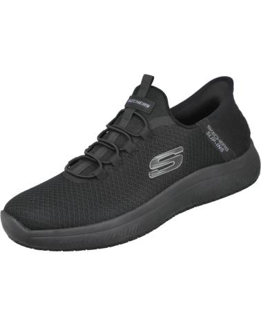 Man Trainers SKECHERS 200205 SLIP-INS WORK SLIP-RESISTANT SUMMITS - COLSIN NEGRO