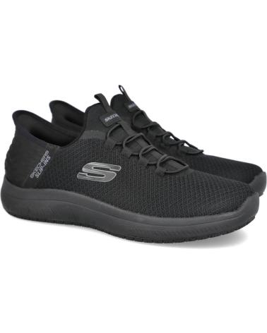 Man Trainers SKECHERS 200205 SLIP-INS WORK SLIP-RESISTANT SUMMITS - COLSIN NEGRO
